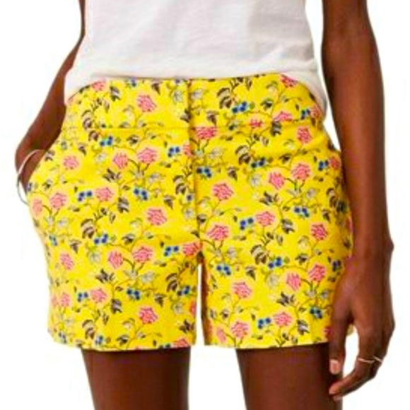 loft floral shorts